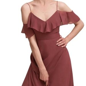 Jenny Yoo for BHLDN Mila Dress in Cinnamon Rose